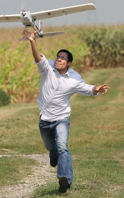 Anthony Launching a Fixed wing Aircraft