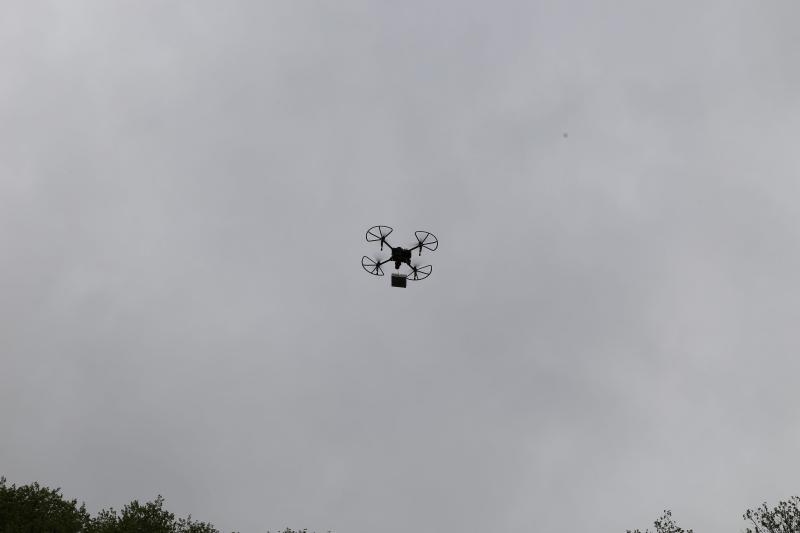 Cookie Drone Delivery Demo Test