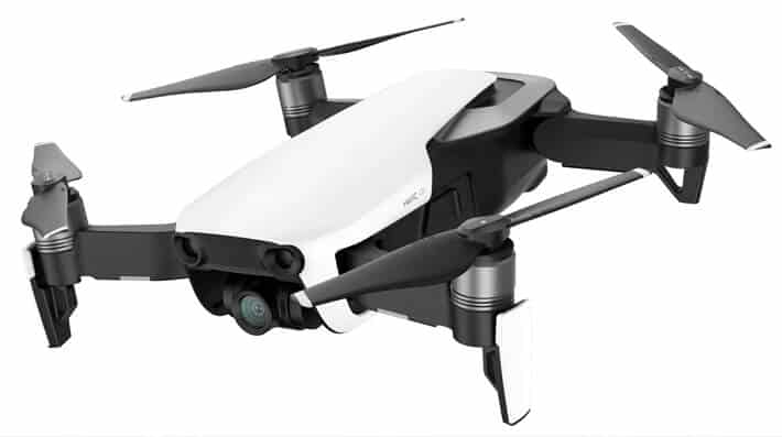 Full DJI Mavic Air Drone's Closeup Rotated Picture