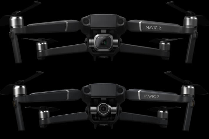 dji mavic 2 pro and zoom 2 quadcopter drone
