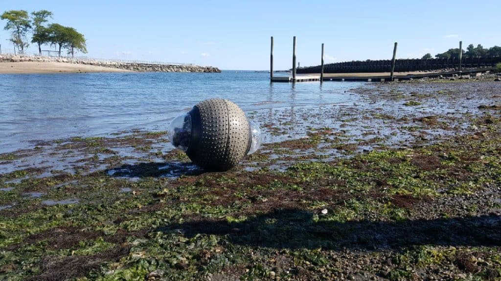 GuardBot’s circular drones can traverse all terrains