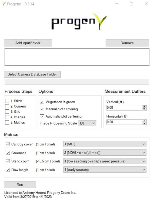 Progeny User Interface