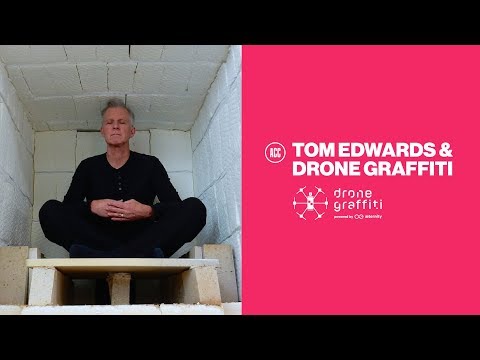 TOM EDWARDS - Artista invitado del Warm Up del Drone Graffiti Project