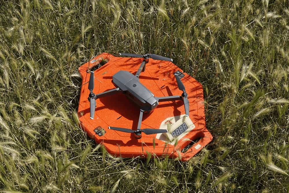 Drone Run Landing Pad with Timer