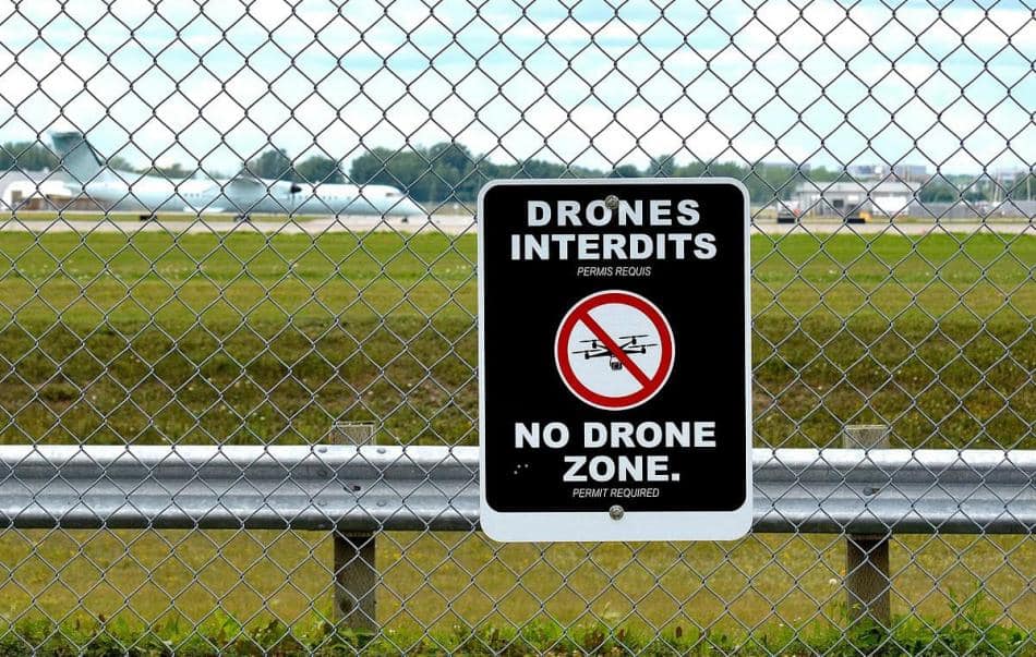 no drone airport